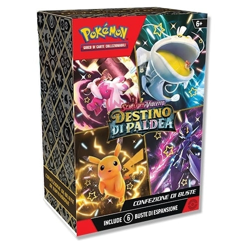 POKEMON COMPANY Pokemon Gcc - Scarlatto E Violetto Destino Di Paldea - Box  6 Bustine (ita) a 34,99 €