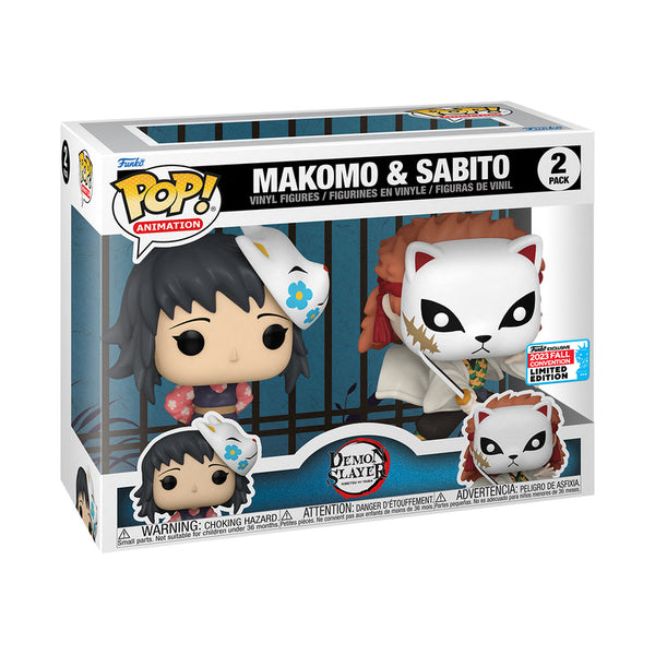 Funko Pop! Demon Slayer - Makomo & Sabito (Fall Convention Limited Edition 2023) (2-Pack)