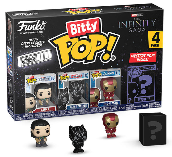 Funko Bitty Pop! Marvel Infinity Saga - Loki (4 Pack)