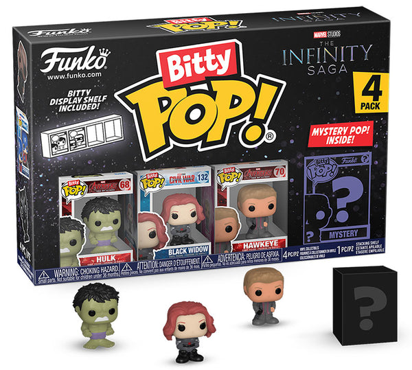 Funko Bitty Pop! Marvel Infinity Saga - Hulk (4 Pack)