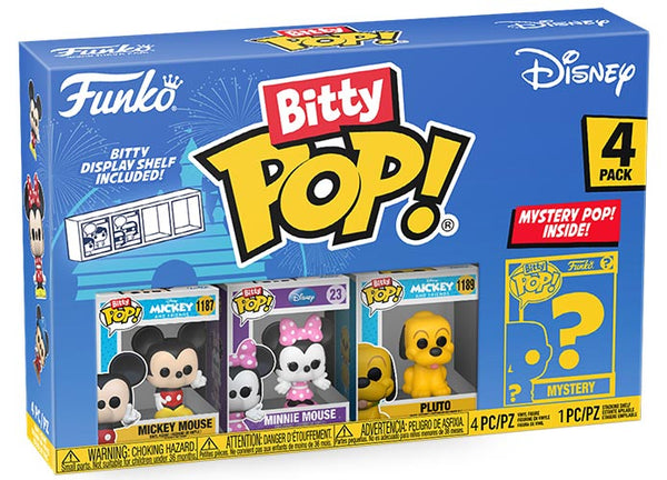 Funko Bitty Pop! Disney - Mickey (4 Pack)