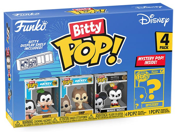 Funko Bitty Pop! Disney - Goofy (4 Pack)