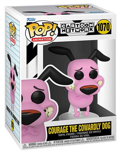 Funko Pop! Cartoon Network - Courage The Cowardly Dog / Leone Cane Fifone (1070)