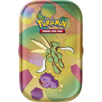 Pokemon Scarlatto e Violetto 151 - Mini Tin Scyther e Weezing (ITA)