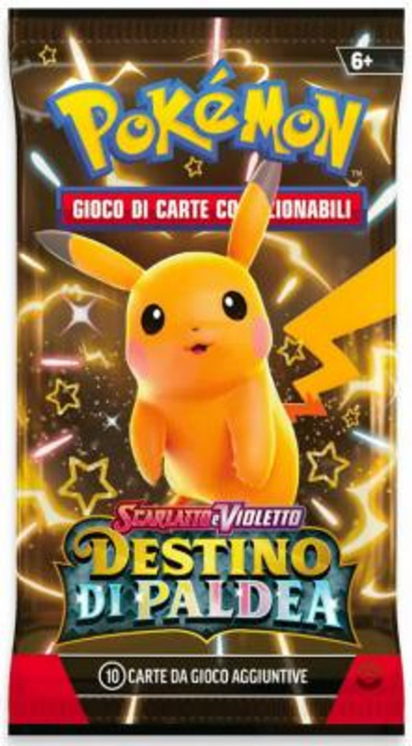 Pokemon Scarlatto e Violetto Destino di Paldea - Bustina singola 10 carte (ITA)