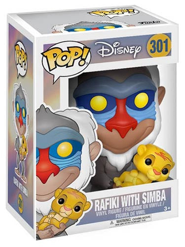 Funko Pop! Disney - Rafiki with Simba (301)