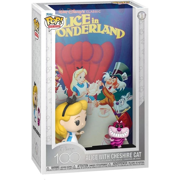 Funko Pop! Movie Poster Disney - Alice with Cheshire Cat (11)