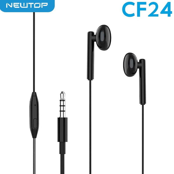 NewTop Auricolari Basics CF24 con cavo AUX 3.5mm