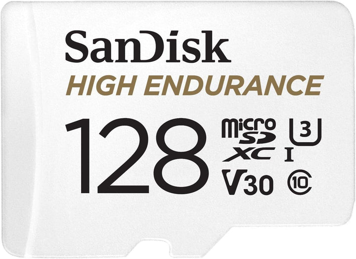 SanDisk Micro SD con adattatore CL10 128GB