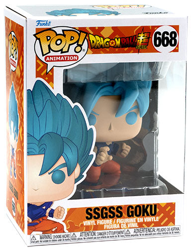 Funko Pop! Dragon Ball Super - Goku Super Saiyan God Blue (668)