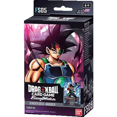 Dragon Ball Super Card Game Fusion World Starter Deck Bardock FS-05 ENG