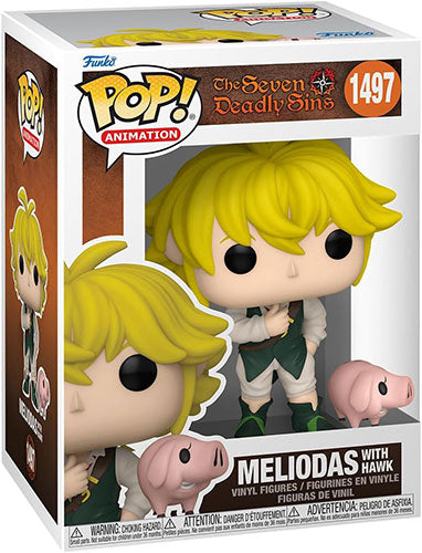 Funko Pop! The Seven Deadly Sins - Meliodas with Hawk (1497)