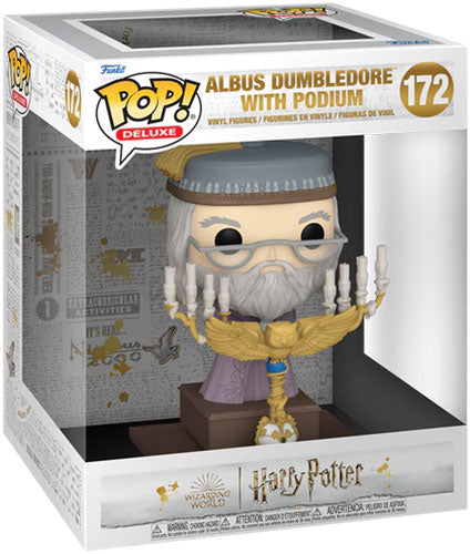 Funko Pop Deluxe! Harry Potter: Prisoner of Azkaban - Albus Dumbledore with Podium (172)