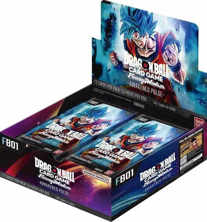 Dragon Ball Super Card Game Fusion World Box 24 Buste FB-01 ENG (2 Wave)