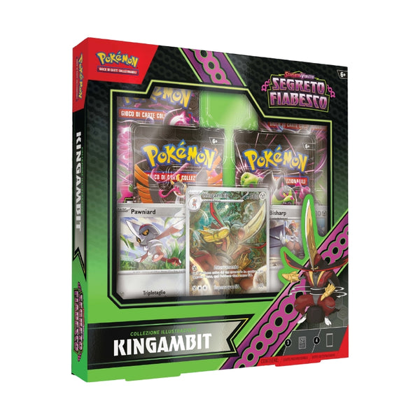 Pokemon Scarlatto e Violetto Segreto Fiabesco - Collezione Illustrazione Kingambit (ITA)