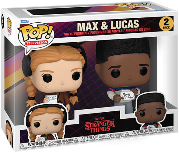 Funko Pop! Stranger Things - Max & Lucas (2-Pack)