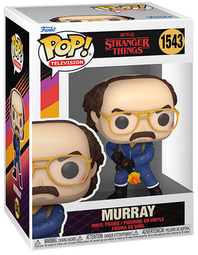 Funko Pop! Stranger Things - Murray with Flamethrower (1543)