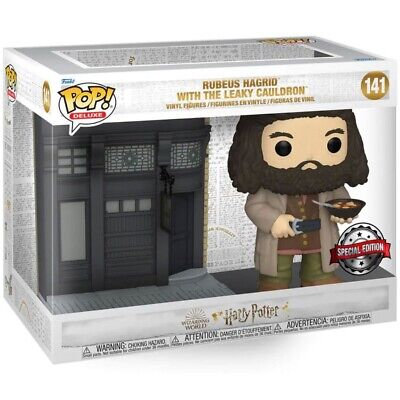 Funko Pop Deluxe! Harry Potter - Rubeus Hagrid with the Leaky Cauldron (Special Edition) (141)