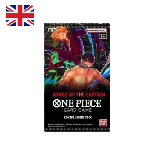 One Piece Card Game OP-06 Wings of the Captain - Bustina singola 12 carte (ENG)