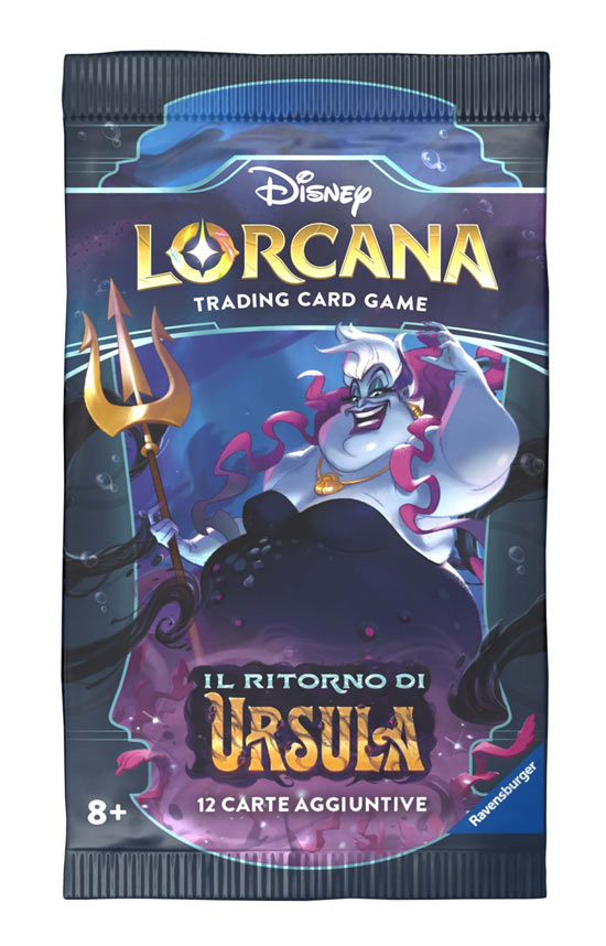 Disney Lorcana Il Ritorno di Ursula - Bustina singola 12 carte (ITA)