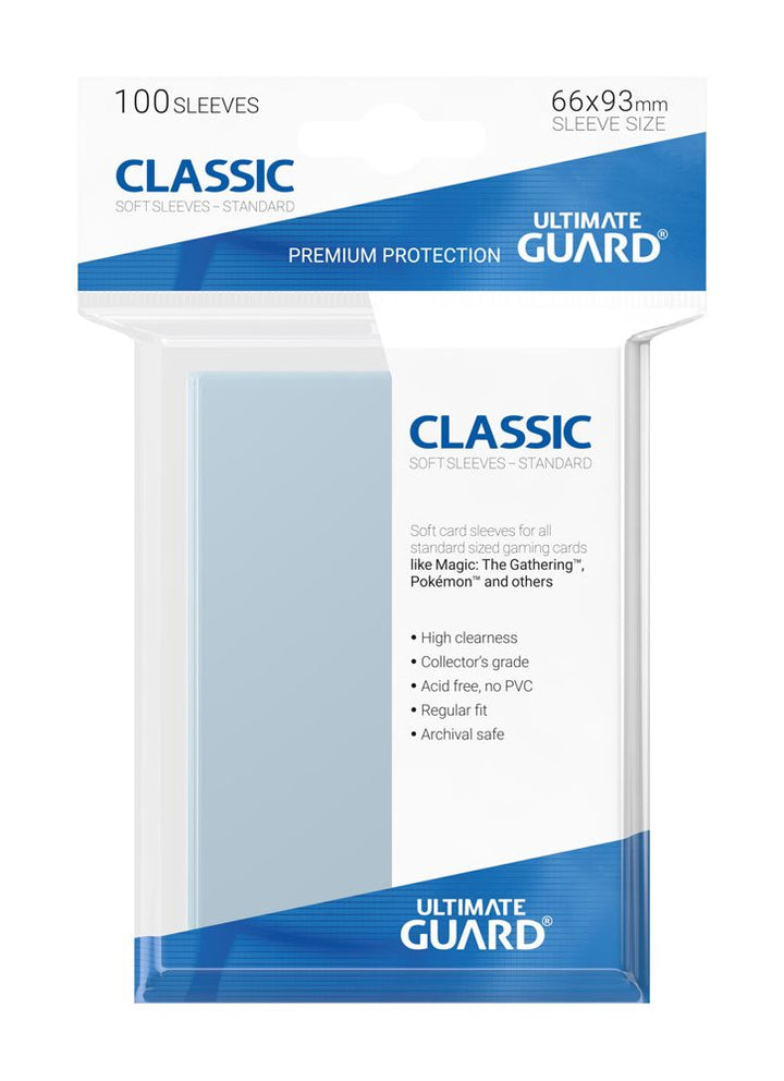 Ultimate Guard Classic Sleeves Trasparenti 100pz