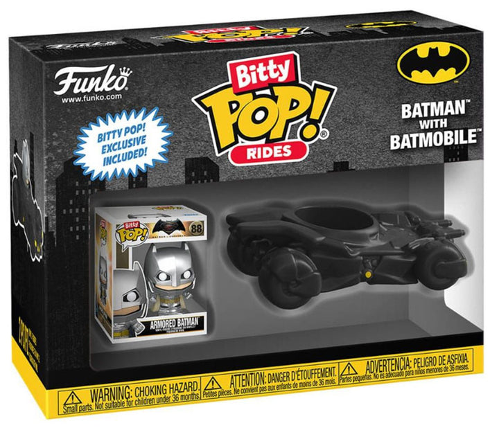 Funko Bitty Pop! Batman - Batman with Batmobile