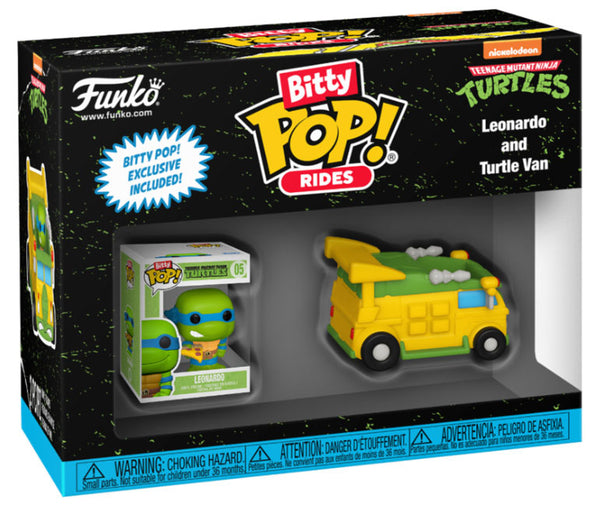 Funko Bitty Pop! TMNT - Leonardo and Turtle Van