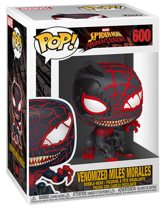 Funko Pop! Marvel Spider-man Maximum Venom - Venomized Miles Morales (600)