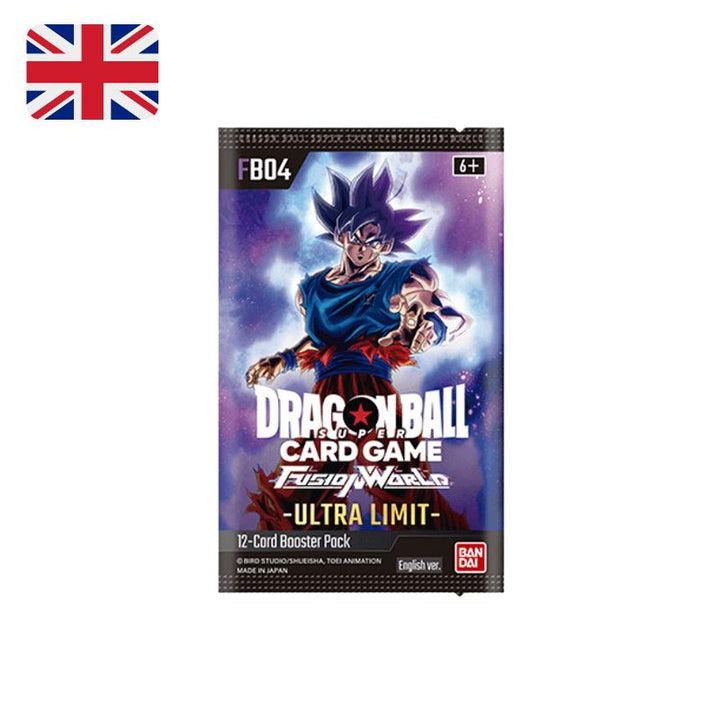 Dragon Ball Card Game Fusion World Ultra Limit FB-04 - Bustina singola 12 carte (ENG)