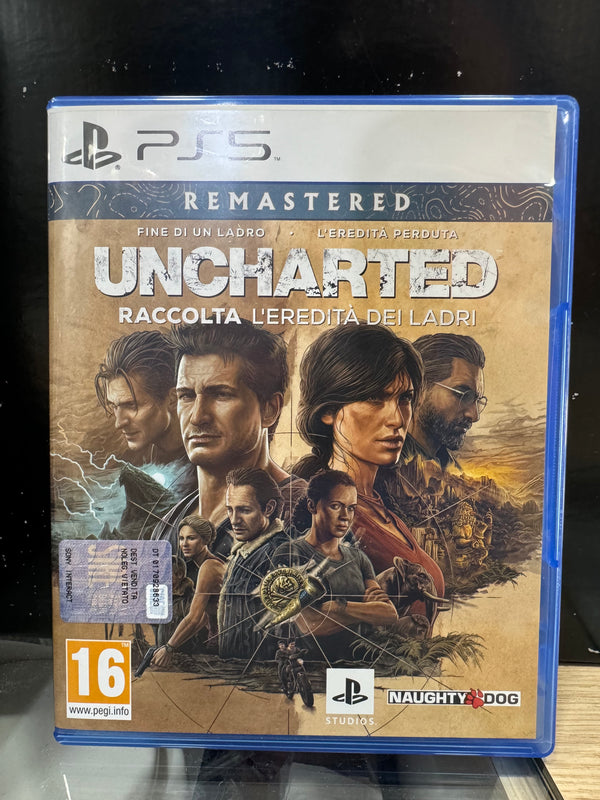 Uncharted: Raccolta L'Eredità dei Ladri Remastered PS5 ITA [USATO]