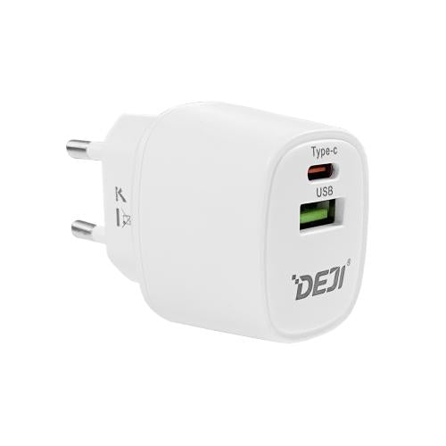 Deji alimentatore a muro USB Type C 20W per Android e iPhone