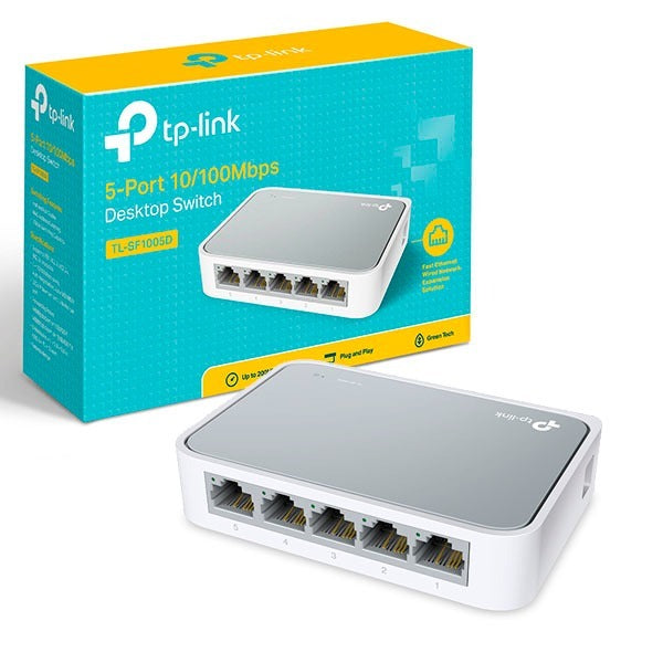 TP-Link Hub Switch di rete 10/100Mbps 5 porte