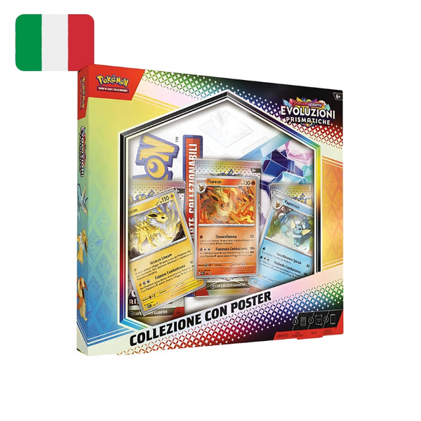 Pokemon Scarlatto e Violetto Evoluzioni Prismatiche - Collezione con poster (ITA)