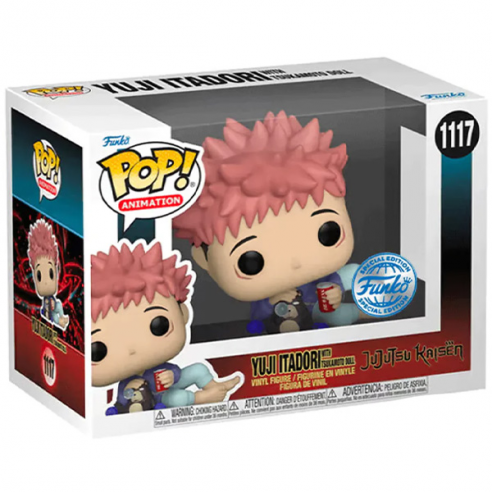 Funko Pop! Jujutsu Kaisen - Yuji Itadori with Tsukamoto Doll (Special Edition) (1117)