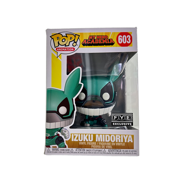 Funko Pop! My Hero Academia - Izuku Midoriya (Metallic) (FYE Exclusive) (603) Near Mint