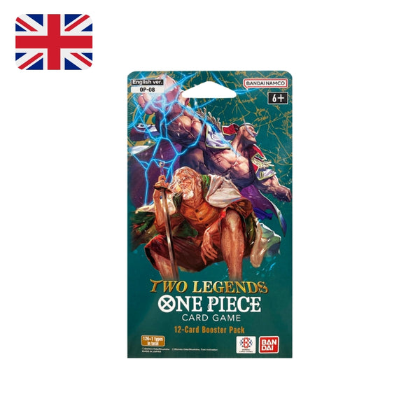 One Piece Card Game OP-08 Two Legends - Bustina singola 12 carte in Paper Sleeve (ENG)