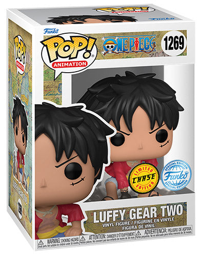 Funko Pop! One Piece - Luffy Gear Two (Chase, Special Edition) (1269)