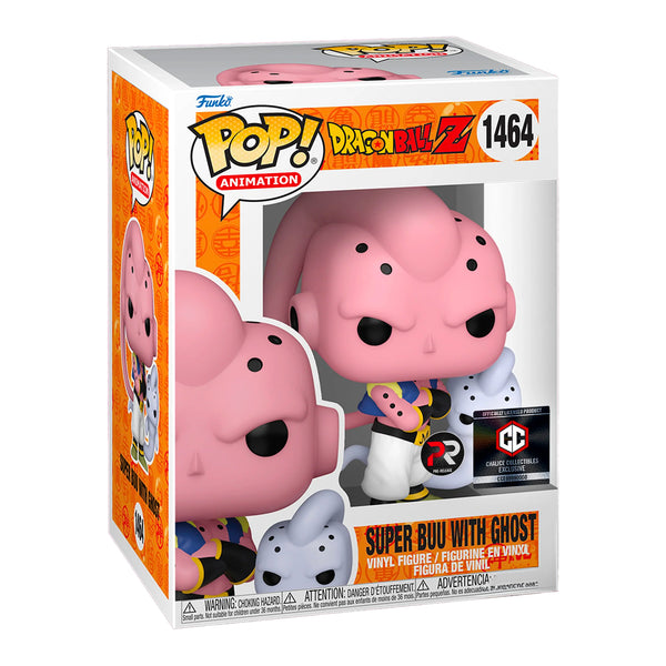 Funko Pop! Dragon Ball Z - Super Buu with Ghost (Chance of Chase 1/6) (Chalice Collectibles Exclusive Pre-Release) (1464)