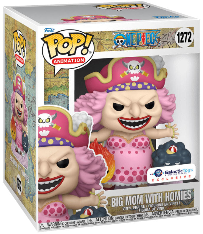 Funko Pop! One Piece - Big Mom w/Homies (Galactic Toys Exclusive) (1272)