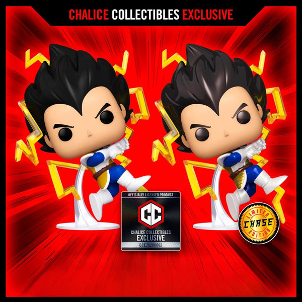 Funko Pop! Dragon Ball Z - Vegeta (Galick Gun) 1 Regular + 1 Chase (Chalice Collectibles Exclusive) (712)