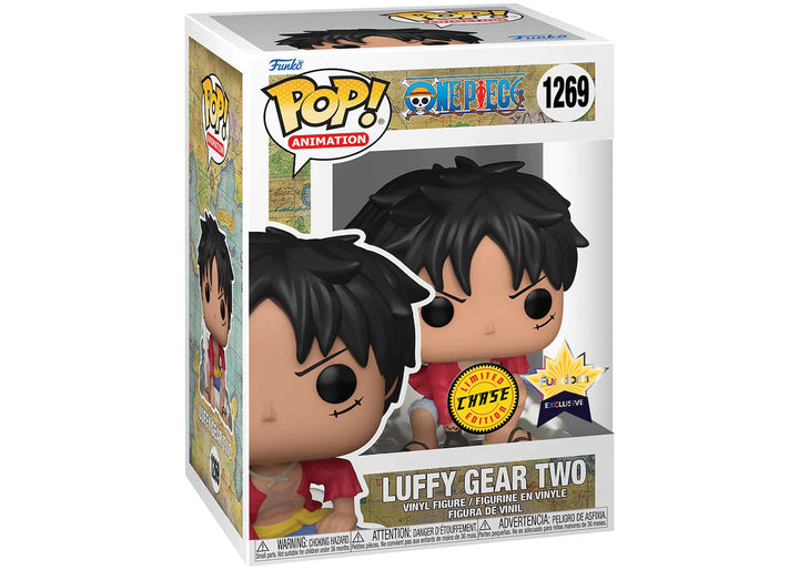 Funko Pop! One Piece - Luffy Gear Two (Chase Limited Edition Fundom Exclusive) (1269)