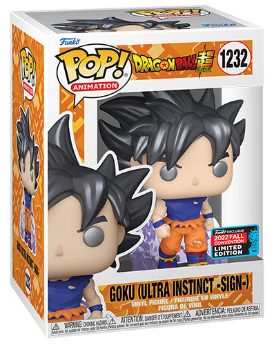 Funko Pop! Dragon Ball Super - Goku (Ultra Instinct Sign) (Fall Convention Limited Edition 2022) (1232)