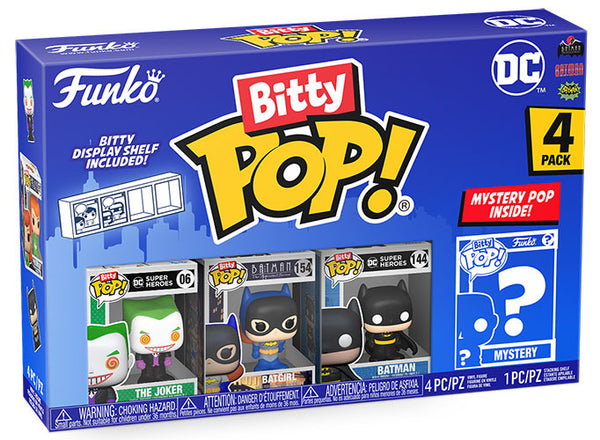 Funko Bitty Pop! DC - The Joker (4 Pack)