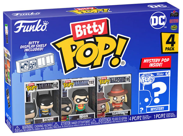 Funko Bitty Pop! DC - Batman (4 Pack)