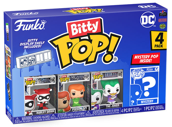 Funko Bitty Pop! DC - Harley Quinn (4 Pack)