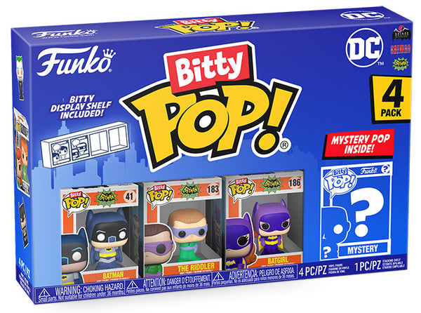 Funko Bitty Pop! DC - Batman Adam West (4 Pack)