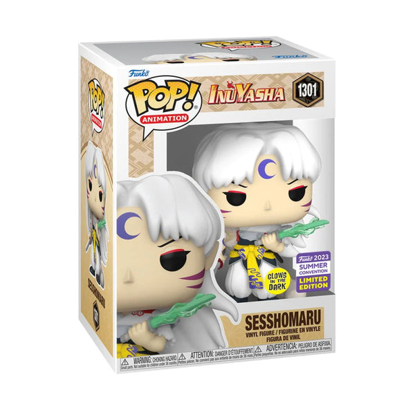 Funko Pop! Inuyasha - Sesshomaru (Glows in the Dark Summer Convention Limited Edition 2023) (1301)