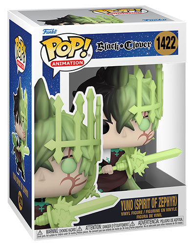 Funko Pop! Black Clover - Yuno (Spirit of Zephyr) (1422)