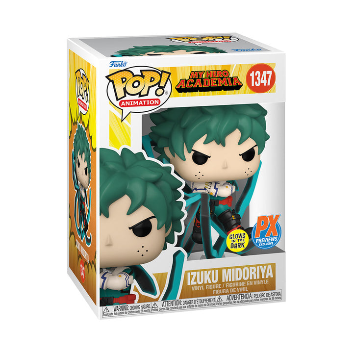 Funko Pop! My Hero Academia - Izuku Midoriya (Glows in the Dark PX Previews Exclusive) (1347)