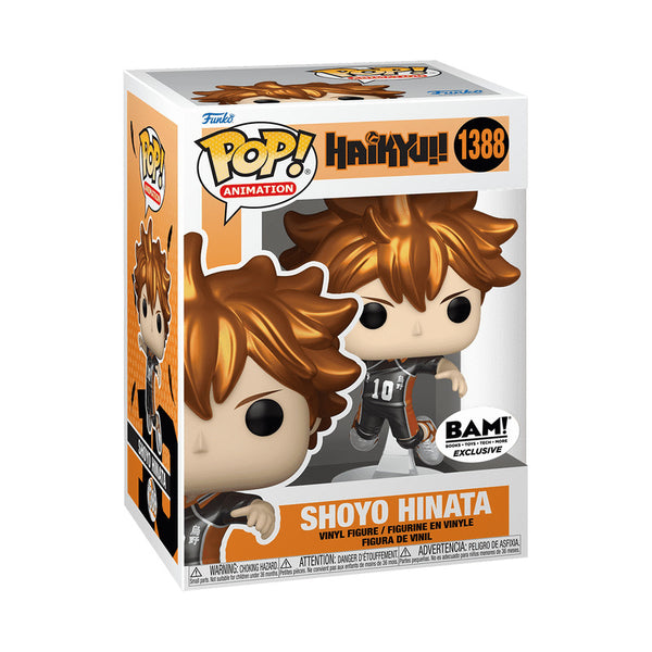 Funko Pop! Haikyu - Shoyo Hinata (Metallic BAM Exclusive) (1388)